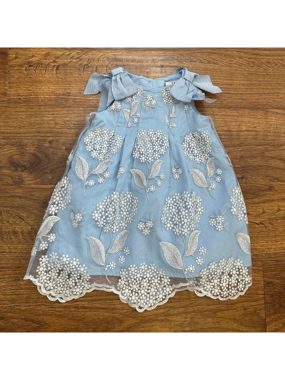 Janie and Jack Juno Valentine embroidered dress